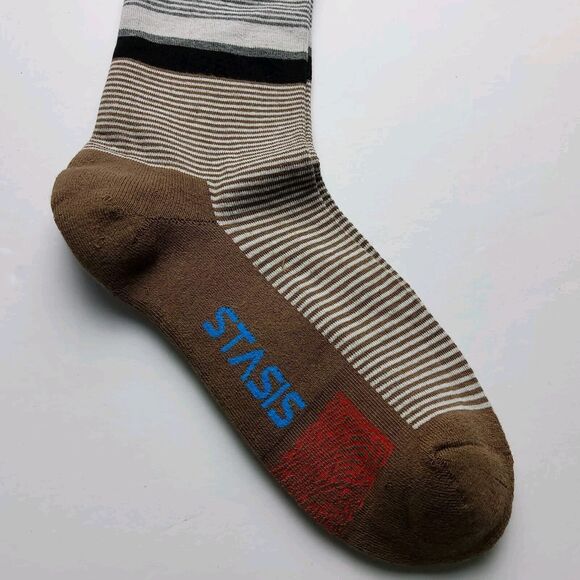 Voxx Life Stasis Neuro Socks Wellness Crew Stripes Size S (Women's 4-7) - Picture 2 of 4